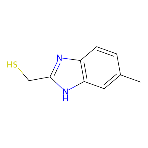 (5-Methyl-1h-benzimidazol-2-yl)methanethiol structure