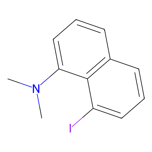 (8-Iodonaphthalen-1-yl)dimethylamine structure