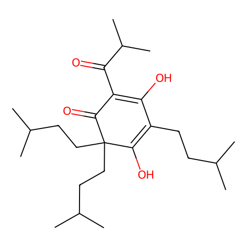 Hexahydrocolupulone structure
