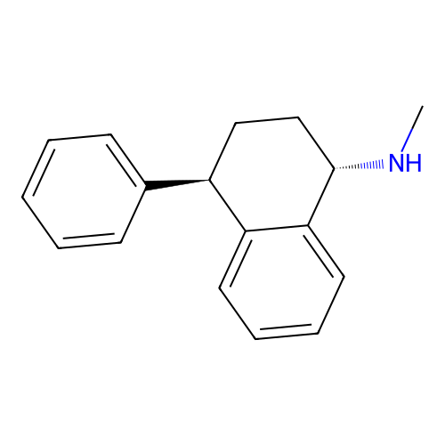 Tametraline, 1S-trans- structure