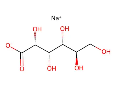葡萄糖酸钠 structure