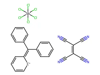 三苯甲基正离子 structure
