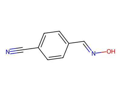4-Cyanobenzaldehyde oxime structure