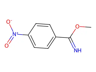 Methyl 4-nitrobenzimidate structure
