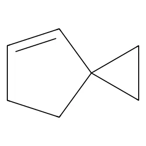 Spiro(2,4)hept-4-ene structure