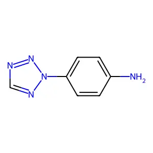 4-(2H-1,2,3,4-tetrazol-2-yl)aniline structure