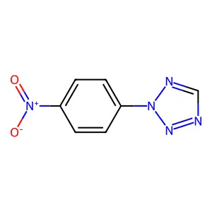 2-(4-Nitrophenyl)-2H-tetrazole structure