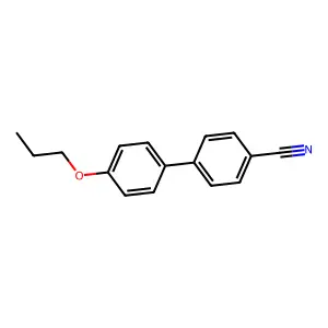 (1,1'-联苯)-4-甲腈4'-丙氧基- structure