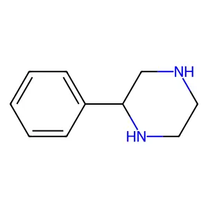 (2R)-2-phenylpiperazine structure