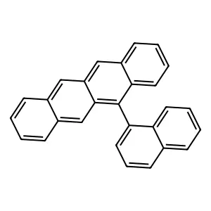 Naphthacene, 5-(1-naphthalenyl)- structure