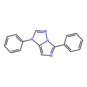 1,5-Diphenylimidazo[1,5-b][1,2,4]triazole structure