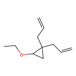 2-Ethoxy-1,1-bis(prop-2-enyl)cyclopropane structure