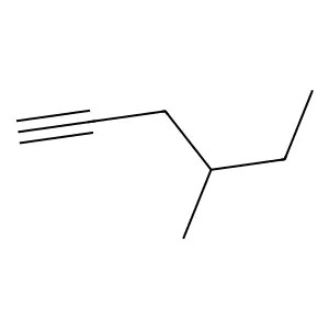 1-Hexyne, 4-methyl structure