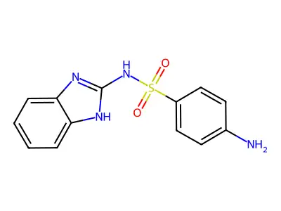 4-Amino-N-1H-benzimidazol-2-yl-benzenesulfonamide structure