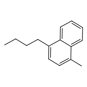 1-Butyl-4-methylnaphthalene structure