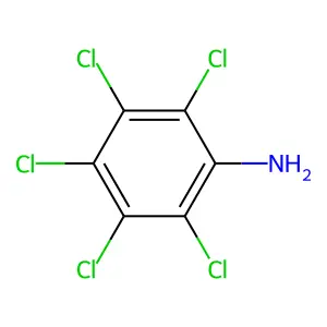 五氯苯胺 structure