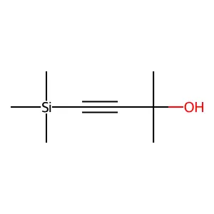 2-Methyl-4-(trimethylsilyl)but-3-yn-2-ol structure