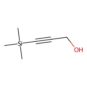 2-Propyn-1-ol, 3-(trimethylsilyl)- structure