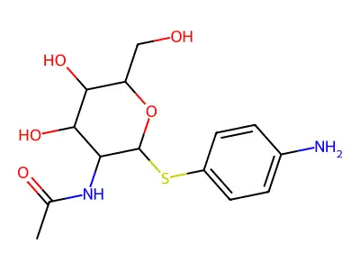 4-Aminophenyl N-acetyl- structure