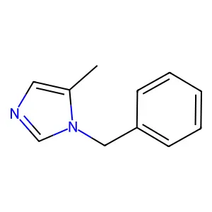 1-Benzyl-5-methylimidazole structure