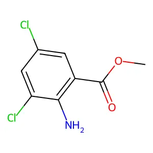 Methyl 2-amino-3,5-dichlorobenzoate structure