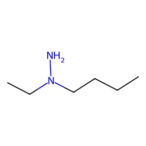 1-Butyl-1-ethylhydrazine structure