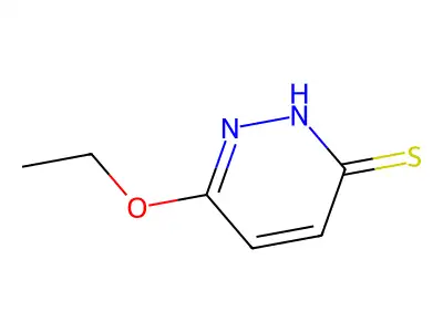 6-Ethoxypyridazine-3(2H)-thione structure