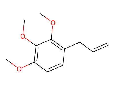 1-Allyl-2,3,4-trimethoxybenzene structure