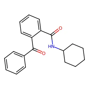 2-苯甲酰基-N-环己基苯甲酰胺 structure
