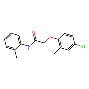 2-(4-Chloro-2-methylphenoxy)-2'-methylacetanilide structure