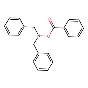O-苯甲酰基-N,N-二苄基羟胺 structure