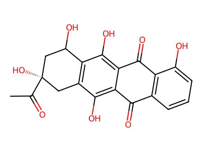 4-Demethyl Daunomycinone structure