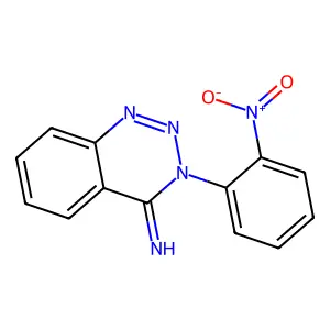 3-(2-(Hydroxy(oxido)amino)phenyl)-4-imino-3,4-dihydro-1,2,3-benzotriazine structure