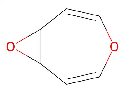 Oxepin epoxide structure