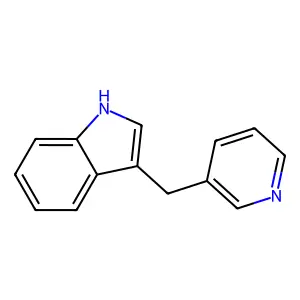 1H-Indole, 3-(3-pyridinylmethyl)- structure