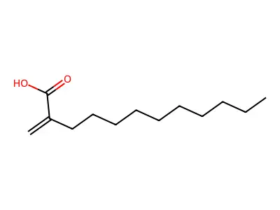 2-癸基丙烯酸 structure