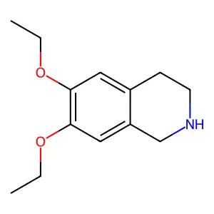 6,7-Diethoxy-1,2,3,4-tetrahydroisoquinoline structure