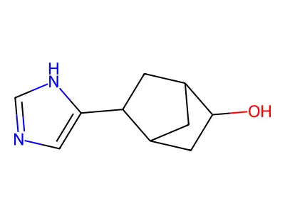 5-(1H-imidazol-5-yl)bicyclo[2.2.1]heptan-2-ol structure