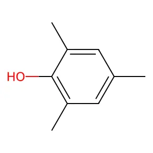 2,4,6-三甲基苯酚 structure