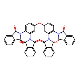 双(3,4-双(邻苯二甲酰胺基)苯基)醚 structure