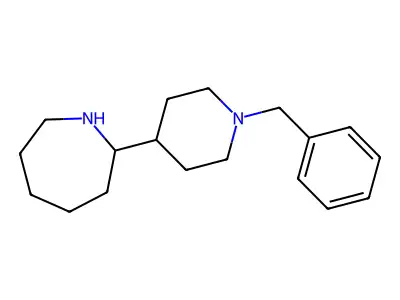 2-(1-Benzylpiperidin-4-yl)azepane structure