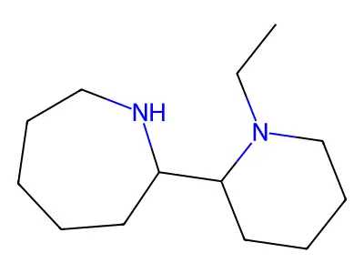 2-(1-Ethylpiperidin-2-yl)azepane structure