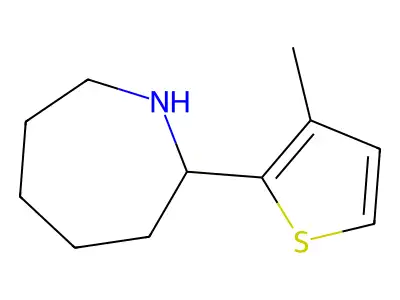 2-(3-Methyl-2-thienyl)azepane structure