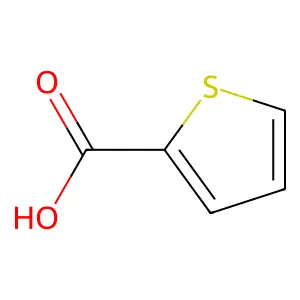 2-噻吩甲酸 structure