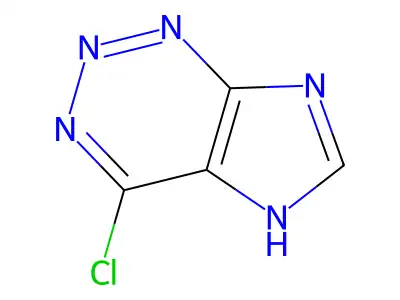 1H-Imidazo[4,5-d]-1,2,3-triazine, 4-chloro- structure