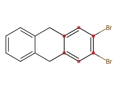 2,3-Dibromo-9,10-dihydro-9,10-[1,2]benzenoanthracene structure