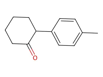 2-(4-Methylphenyl)cyclohexanone structure