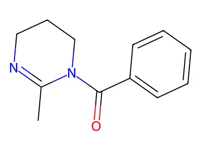 (2-Methyl-5,6-dihydropyrimidin-1(4H)-yl)(phenyl)methanone structure