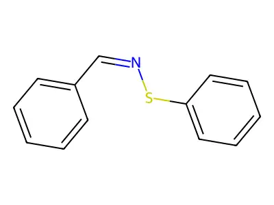 1-phenyl-N-phenylsulfanylmethanimine structure