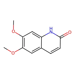 6,7-Dimethoxy-2-quinolone structure